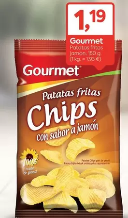 Gourmet - Patatas Fritas Con Sabor A Jamon