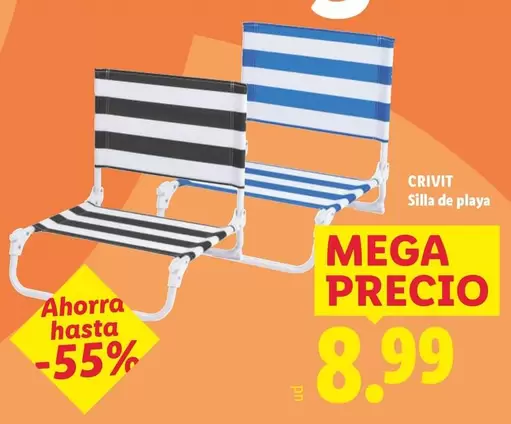 Crivit - Silla De Playa
