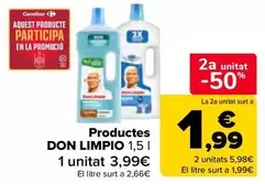 Don Limpio - Productes