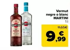 Martini - Vermut Negre O Blanc