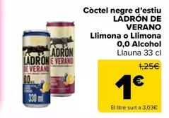 Ladrón de Manzanas - Còctel Negre D'estiu Verano