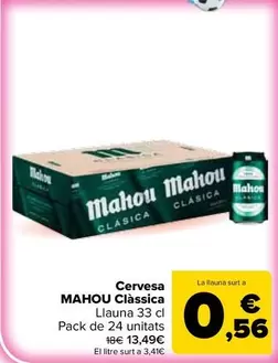 Mahou - Cervesa Clasica