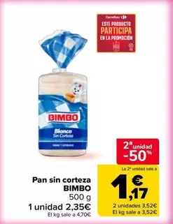 Bimbo - Pan Sin Corteza
