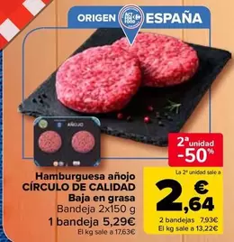 origen - Hamburguesa Anojo