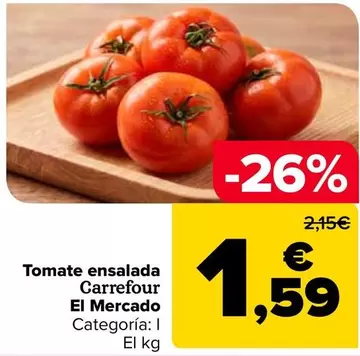 Carrefour El Mercado - Tomate Ensalada 