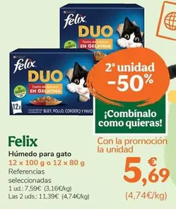 Purina - Felix Húmedo Para Gato