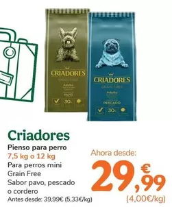 Criadores - Pienso Para Perro