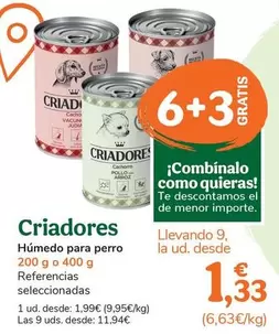 Criadores - Humedo Para Perro