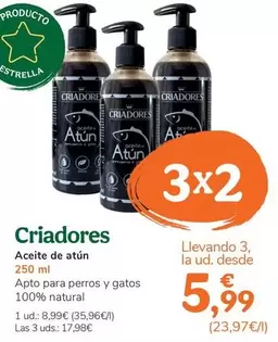 Criadores - Aceite De Atun 