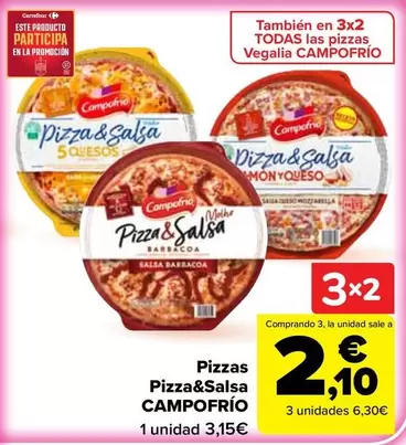 Campofrío - Pizzas Pizza&Salsa 