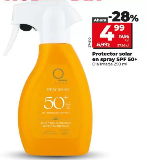 Dia Imaqe - Protector Solar En Spray Spf 50+ 