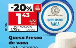 Dia El Cencerro - Queso Fresco De Vaca