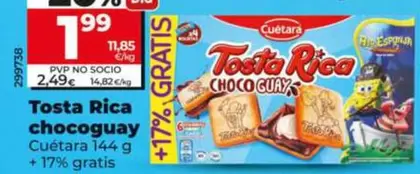 Cuétara - Tosta Rica Chocoguay