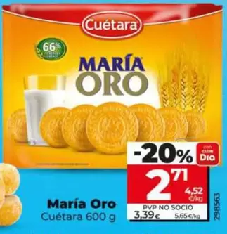 Cuétara - María Oro
