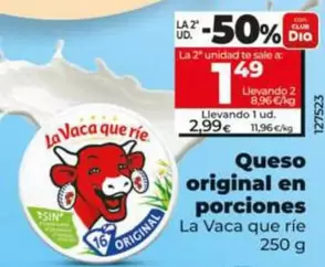 La Vaca Que Ríe - Queso Original En Porciones