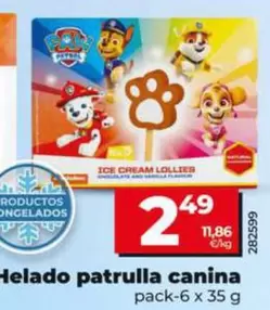 Helado Patrulla Canina
