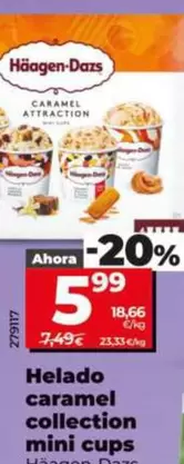 Häagen-Dazs - Helado Caramel Collection Mini Cups
