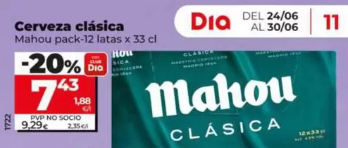 Mahou - Cerveza Clasica 
