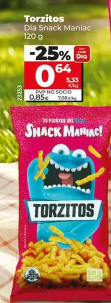 Dia Snack Maniac - Torzitos 
