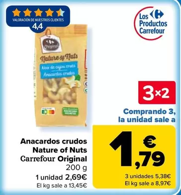Carrefour - Anacardos Crudos Nature Of Nuts Original