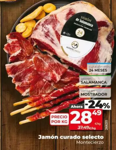 Montecierzo - Jamon Curado Selecto