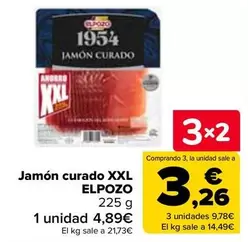 Elpozo - Jamon Curado Xxl
