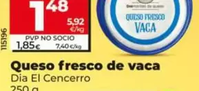Dia El Cencerro - Queso Fresco De Vaca 