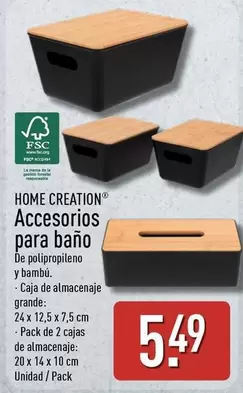 Home Creation - Accesorios Para Bano