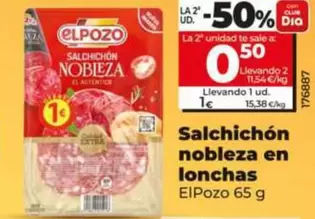 Elpozo - Salchichon Nobleza En Lonchas