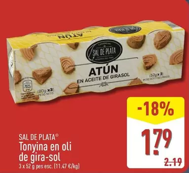 Sal De Plata - Tonyina En Oli De Girasol