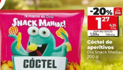 Dia Snack Maniac - Coctel De Aperitivos