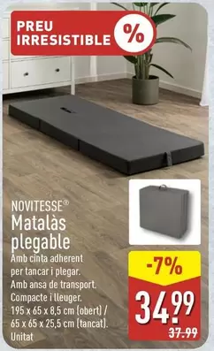 Novitesse - Matalàs Plegable