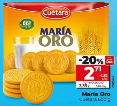Cuétara - Maria Oro