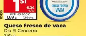Dia El Cencerro - Queso Fresco De Vaca 