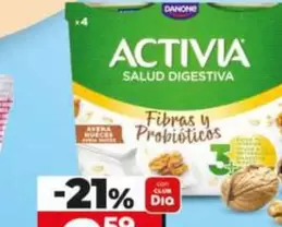 Danone - Activia De Avena Y Nueces