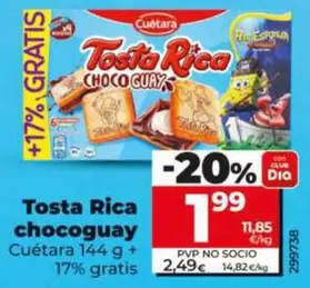 Cuétara - Tosta Rica Chocoguay