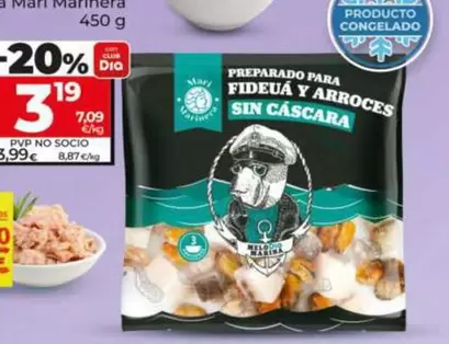 Dia Mari Marinera - Preparado Para Fideua Y Arroces Sin Cascara