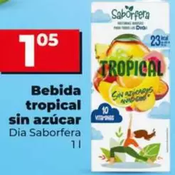 Dia Saborfera - Bebida Tropical Sin Azucar 