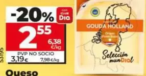 Dia Seleccion Mundial - Queso Gouda Holandes