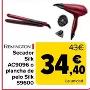 Remington - Secador Silk AC9096 O Plancha De Pelo Silk S9600