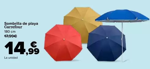 Carrefour - Sombrilla De Playa 