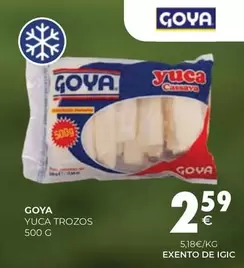 Yuca Trozos