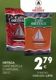 Ortega - Cafe Mezcla O Natural