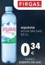 Firgas - Agua Sin Gas