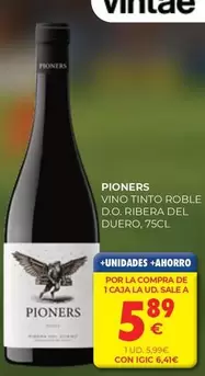 Ribera - Vino Tinto Roble D.o.  Del Duero