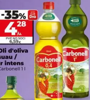 Carbonell - Aceite De Oliva Suave/ 1 Intenso 