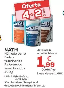 Nath - Humedo Perro Dietas Veterinarias