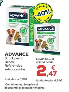 Advance - Snack Perro Dental