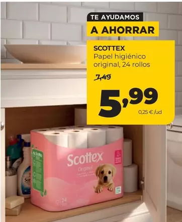 Scottex - Papel Higiénico Original