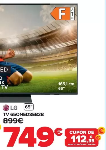 LG - TV 65QNED8EB3B